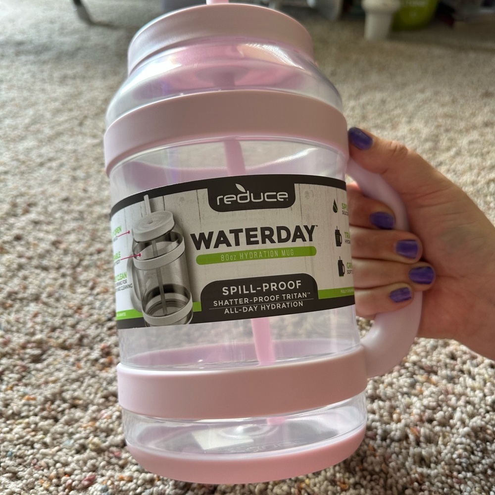 Reduce Pink Hydration Mug